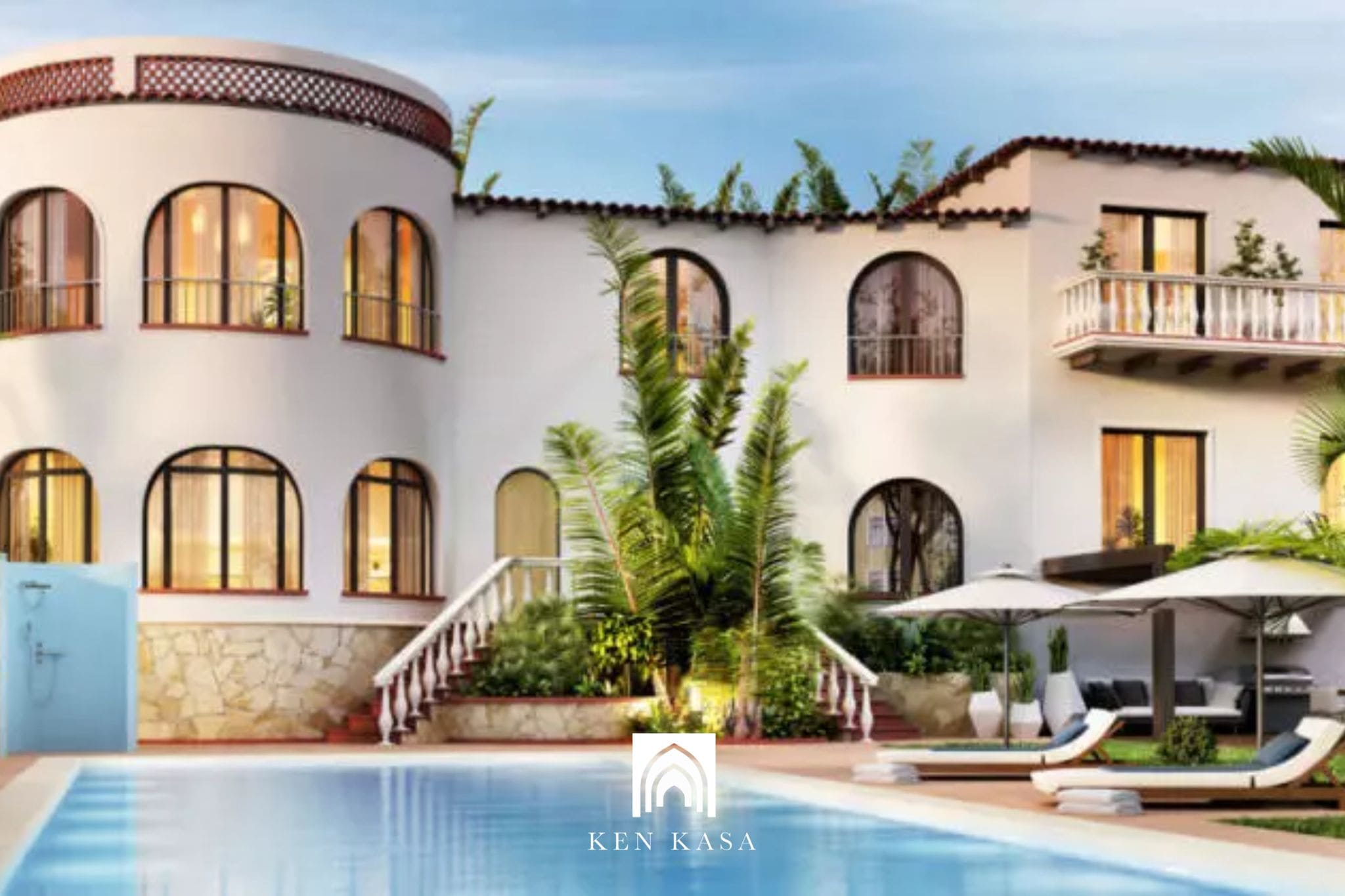 biệt thự nghỉ dưỡng phong c&aacute;ch Địa Trung Hải